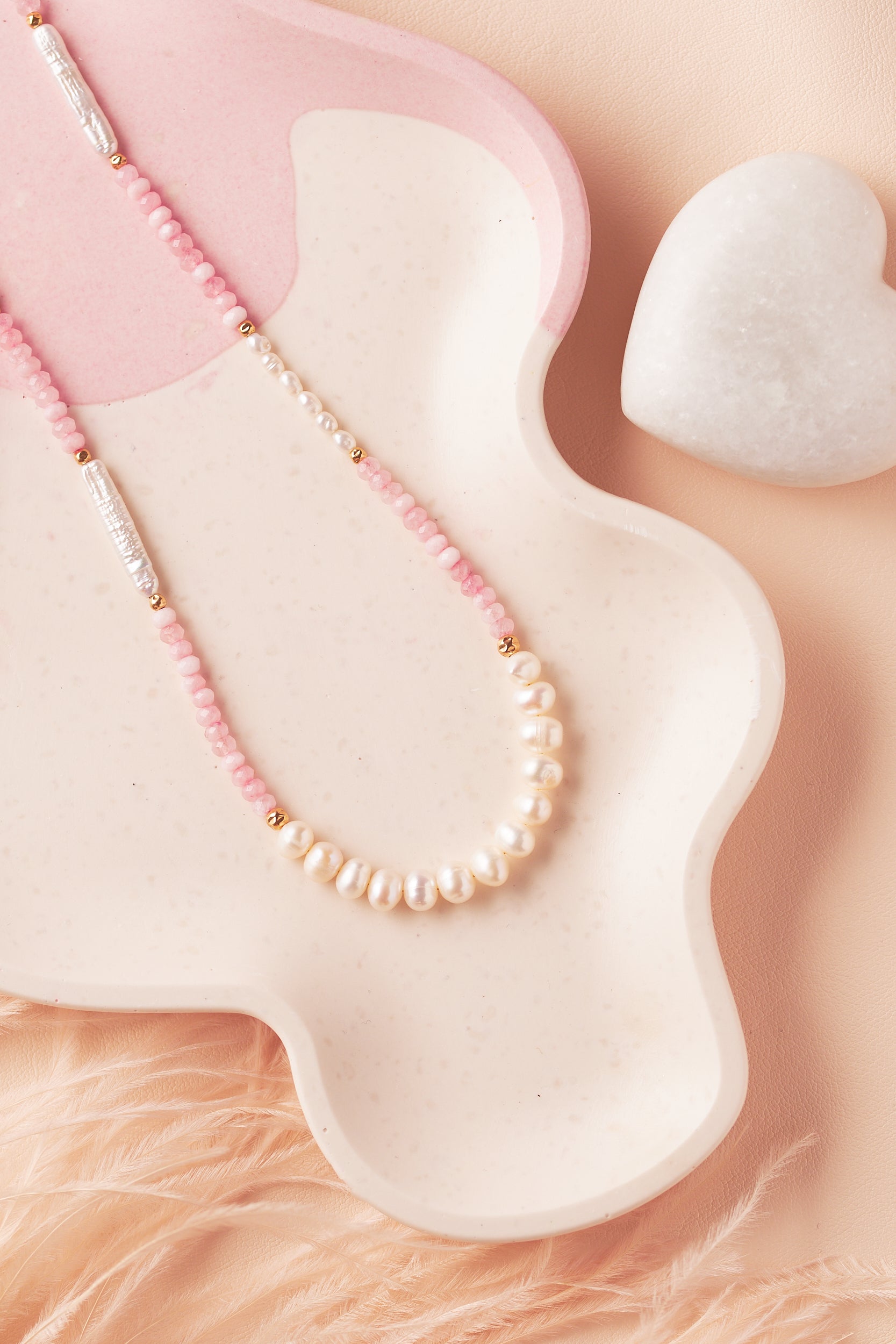 The Muse Necklace - Rosé